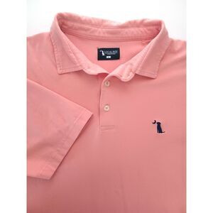 Local Boy Outfitters Polo Size Large Dog Short Sleeve Preppy Country Club Golf